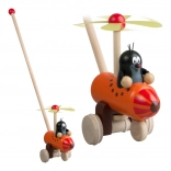 Detoa Ride-on Mole Wooden Toy