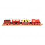 Bigjigs Rail Red Freight Train