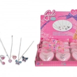 Ring and Necklace in a Heart-shaped Box