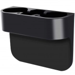 Universaler Auto-Organizer mit doppeltem Getränkehalter und Telefonfach 5-in-1
