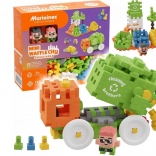 Creatieve bouwset Mini Wafle - Vuilstort 148 stuks