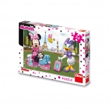 Puzzle Minnie and Daisy in Paris 24 pieces