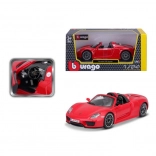 Modèle Bburago Porsche 918 Spyder rouge 1:24
