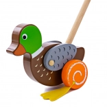 Wooden Rider Duck by Bigjigs Baby