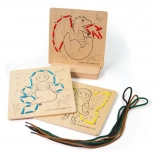 Bigjigs Toys Lacing by Numbers – Fairytales