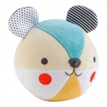 Petit Collage rammelaar beertje van biologische katoen