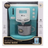 Children’s battery-powered coffee maker with lights and sounds