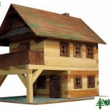 Houten lijmconstructieset WALACHIA – watermolen 1:32