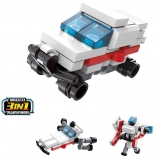 Qman Trans Collector 3-en-1 SUV de secours jeu de construction