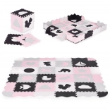 Foam play mat with playpen puzzle dry ball pit 36 pieces ECOTOYS