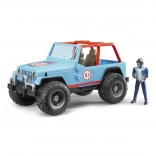 Off-road Vehicle Bruder Jeep with Driver