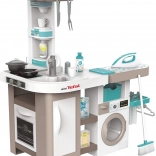 Kinderkeuken SMOBY TEFAL Studio met wasmachine 2-in-1