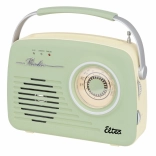 Retro radio LUIZA SP-11 MP3 USB SD Mintgroen