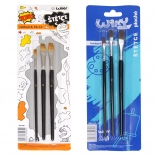 Set of Flat Brushes, 3 pcs