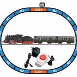 Piko starter set passenger train with Oi2 PKP steam locomotive, H0