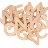 houten alfabet – hoofdletters BIGJIGS TOYS