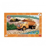 Puzzle with Tatra Truck - 15 pieces