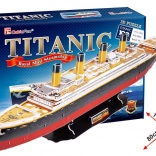 CubicFun 3D-puzzel Titanic – groot model, 113 stukjes