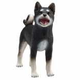 Mojo Dog Shiba Inu Black – realistic figurine