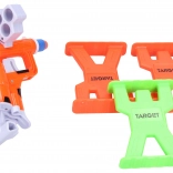 Toy pistol with three targets for kids