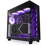 NZXT H6 Flow RGB Gehäuse mit Panoramaglas – Schwarz