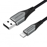 USB-auf-Lightning-Kabel Vention 1m grau