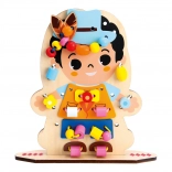 bino leuk verkleden – houten rijgspel voor kinderen