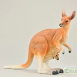 CollectA red kangaroo with joey