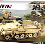 SLUBAN German half-track tractor – World War II building set