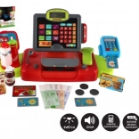 Children's Electronic Cash Register with Lights, Sounds, and Accessories