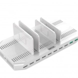 Universelle Ladestation 10× USB 96 W mit Schnellladen QC 3.0