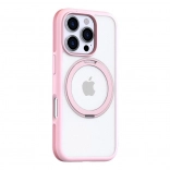 Torras Ostand R Fusion Hülle für iPhone 16 Pro Max rosa