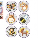 Cross-Stitch Embroidery Kit – A5, assorted designs