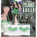 Set of Witch Nails and Lashes