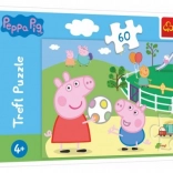 60-piece Puzzle – Fun with Friends – PEPPA PIG