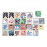 Vilac Wooden Memory Game with Illustrations by Michelle Carlslund