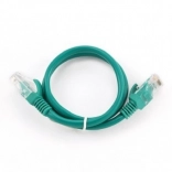 Patch Cable CAT5e 1.5 m Green with Molded Strain Relief