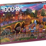 JUMBO Puzzle: Amsterdam Canals – 1000 Pieces