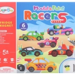 Ensemble créatif de magnets Voitures de Course