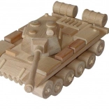 Wooden Tank Ceeda – natural Russian-style model