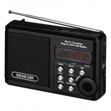 Taschenradio mit MP3, USB und microSD, Lithium‑Ionen‑Akku bis zu 10 Stunden