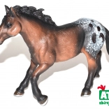 Dark Brown Horse Figure 14 cm
