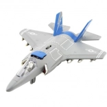 Plastic jet with effects for children