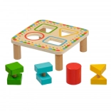 wooden shape-sorting insert Lucy & Leo (5 pieces)