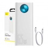 Powerbank Baseus Amblight 30000mAh, 65W, weiß