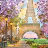 Puzzle 1500 pieces Parisian Romance
