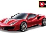 Metal model Bburago Ferrari 488 Pista 1:24 red