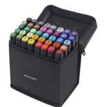 Doppelendige Marker – Set mit 40 Stück im Etui