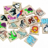 Detoa houten memory zoo