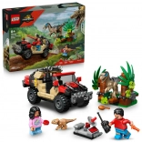 LEGO Jurassic World – Escape from the Raptor in the Off-Road Vehicle